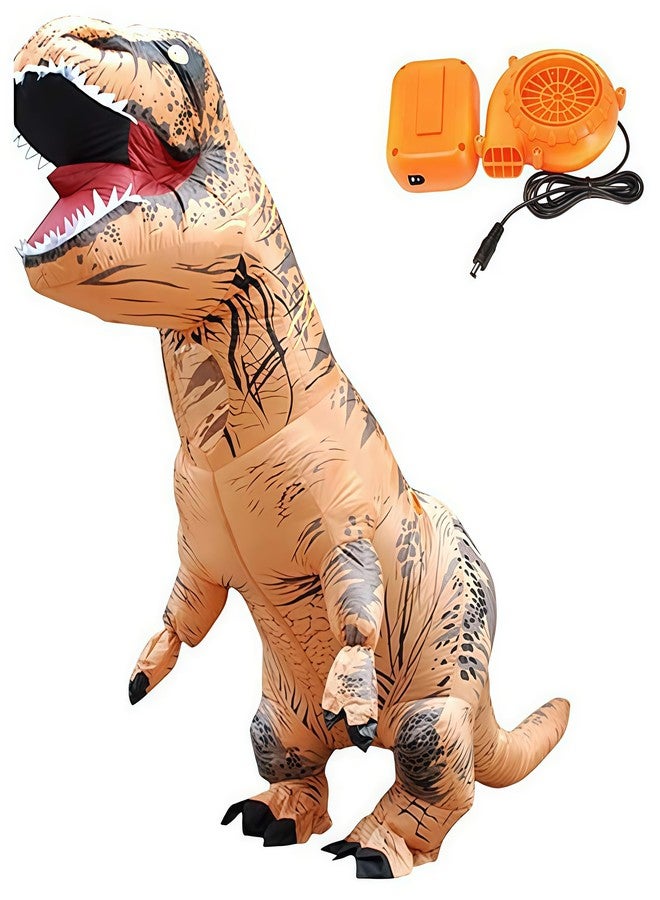 ACGarden Mini Fan for Dinosaur Costume or Head or Other Inflatable Game Costume Set, Orange - Image 2